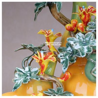 tượng hồ lô bằng sứ, tượng hồ lô, tượng sứ trung quốc, tượng sứ